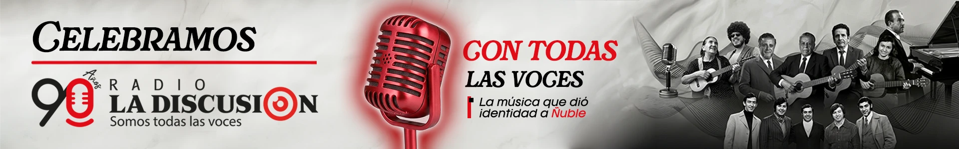 Celebramos 90 años de Radio La Discusión — Con todas las voces